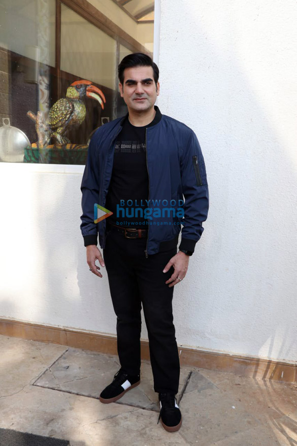 Arbaaz Khan snapped during ‘Jack And Dil’ interviews at Sun N Sand in Juhu