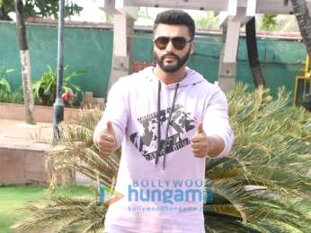 Arjun Kapoor and Parineeti Chopra promote Namaste England at Novotel, Juhu