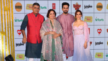 Ayushmann Khurrana, Sanya Malhotra snapped promoting ‘Badhaai Ho’ Part 01