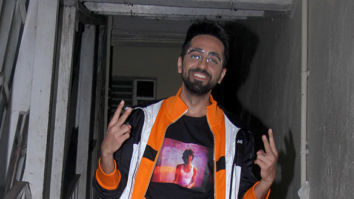 Ayushmann Khurrana snapped promoting his film Badhaai Ho