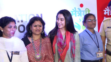 CUTE Janhvi Kapoor attend Screening of Film Haat The Weekly Bazaar
