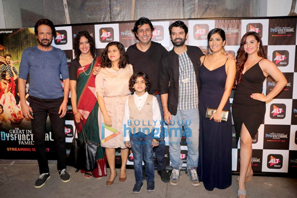 celebs snapped at screening of alt balajis the great indian dysfunctional family web series 2
