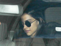 Deepika Padukone snapped at Nail Care salon in Bandra