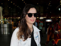 Evelyn Sharma, Aditi Rao Hydari and Rohan Mehra snapped at the airport