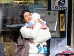 FIRST PIC LEAKED: Priyanka Chopra shoots with a baby for Farhan Akhtar’s The Sky Is Pink (see pics)