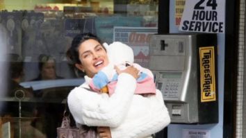 FIRST PIC LEAKED: Priyanka Chopra shoots with a baby for Farhan Akhtar’s The Sky Is Pink (see pics)