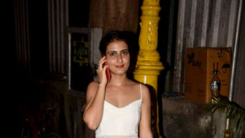 Fatima Sana Shaikh snapped at Silver Beach Cafe in Juhu