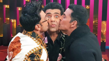 Koffee With Karan 6: Akshay Kumar and Ranveer Singh KISS Karan Johar