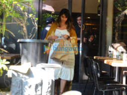 Ileana D’cruz snapped at Suzette Cafe