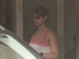 Ileana D’Cruz spotted at a gym in Bandra