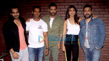 John Abraham, Shilpa Shetty, Raj Kundra and Harshvardhan Rane snapped at the gym in Bandra