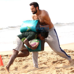 On The Sets Of The Movie Jungle Cry