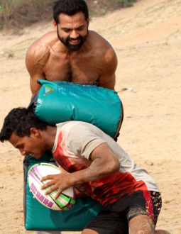 On The Sets Of The Movie Jungle Cry