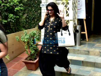 Kajol and her daughter snapped post lunch date in Bandra