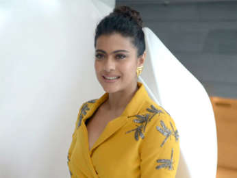 Kajol snapped promoting her film Helicopter Eela