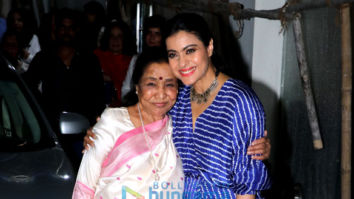 Kajol and Asha Bhosle snapped in Mumbai