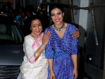 Kajol and Asha Bhosle snapped in Mumbai