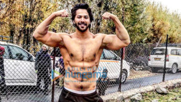 Varun Dhawan shot a scene bare-chested in minus-three-degree temperature for Kalank
