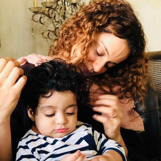 AWW! Before Manikarnika – The Queen of Jhansi’s teaser is out; Kangana Ranaut shared the CUTEST moment with her nephew