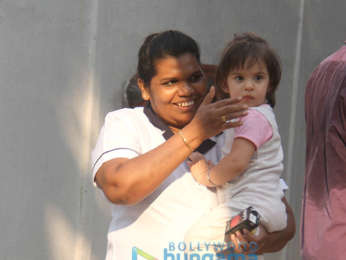 Karan Johar's twins Ruhi and Yash Johar spotted in Khar