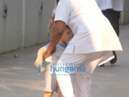 Karan Johar’s twins Ruhi and Yash Johar spotted in Khar