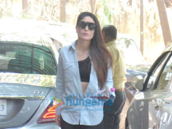 Kareena Kapoor Khan spotted at the gym in Bandra