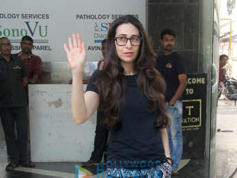 Karisma Kapoor spotted at clinic