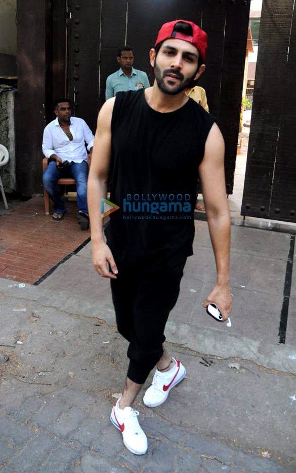 Kartik Aaryan snapped at the gym Kartik Aaryan snapped at the gym