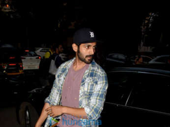 Kartik Aaryan snapped in Mumbai