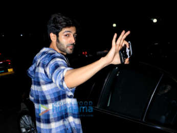 Kartik Aaryan spotted at Fable in Juhu