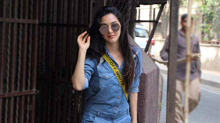 Kiara Advani spotted at Shankar Mahadevan’s dubbing studio