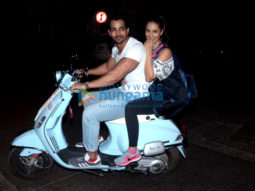 Kim Sharma and Harshvardhan Rane snapped in Mumbai