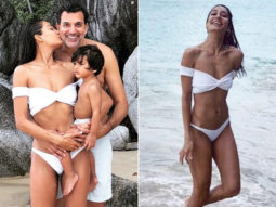 Lisa Haydon looks SMOKIN’ HOT in white bikini as she celebrates two year wedding anniversary with Dino Lalvani