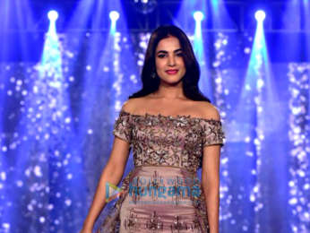 Malaika Arora and Sonal Chauhan walks the ramp at the Wedding Junction fashion show
