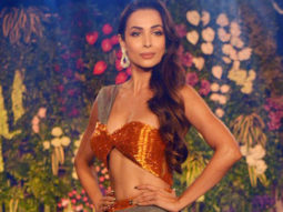 Malaika Arora walks the ramp at the Wedding Junction fashion show