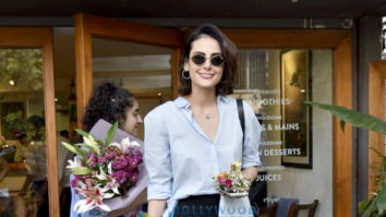 Mandana Karimi snapped at Sequel in Bandra