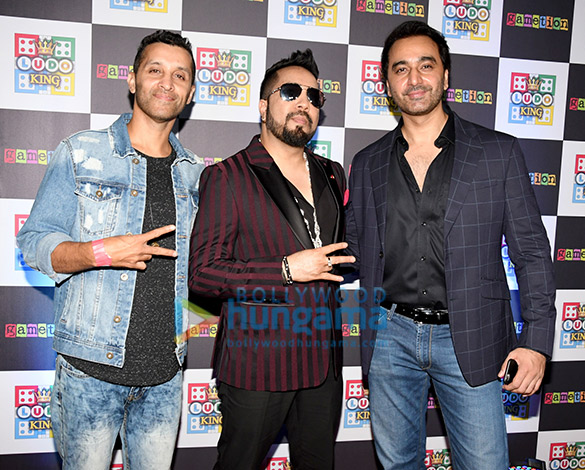 mika singh at the launch of music album ludo king 6
