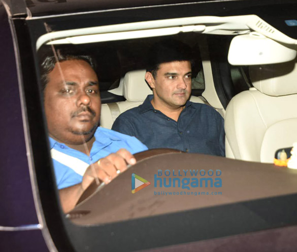 neha dhupia rajkumar hirani siddharth roy kapur and others snapped in bandra 3