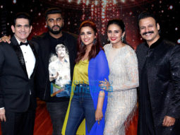 Parineeti Chopra and Arjun Kapoor snapped on sets of the show India’s Best Dramebaaz