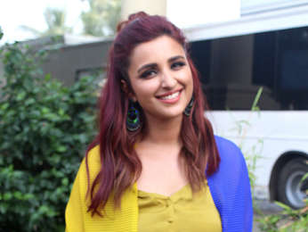 Parineeti Chopra and Arjun Kapoor snapped on sets of the show India's Best Dramebaaz