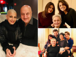 Priyanka Chopra, Rishi Kapoor, Anupam Kher and Neetu Kapoor meet Sonali Bendre in New York