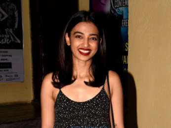 Radhika Apte and Rohan Mehra snapped at the special screening of ‘Baazaar’