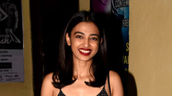 Radhika Apte and Rohan Mehra snapped at the special screening of ‘Baazaar’