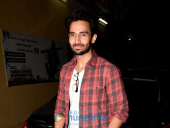 Radhika Apte and Rohan Mehra snapped at the special screening of ‘Baazaar’
