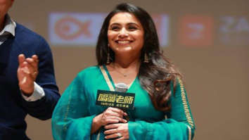 Rani Mukerji gets a standing ovation in China for Hichki!