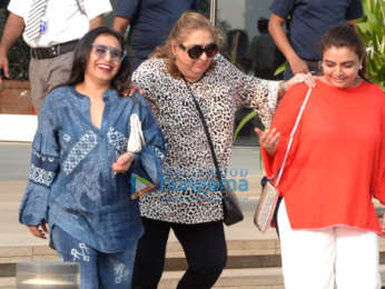 Rani Mukerji snapped with her friends at BKC
