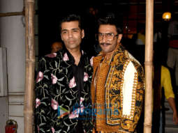 Ranveer Singh and Karan Johar snapped at Will Smith’s birthday bash