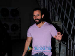 Saif Ali Khan spotted at Mehboob Studio in Bandra