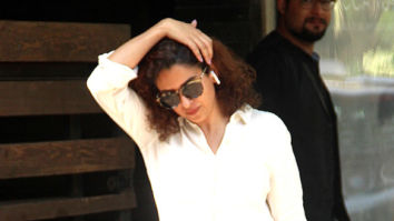 Sanya Malhotra snapped at Biguine salon in Juhu