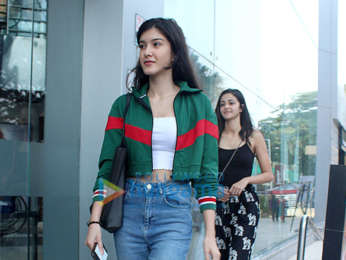 Shanaya Kapoor and Ananya Pandey snapped in Mumbai